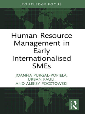 cover image of Human Resource Management in Early Internationalised SMEs